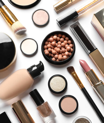 Different makeup products