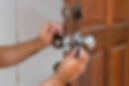 wood door and locksmith maintain silver knob
