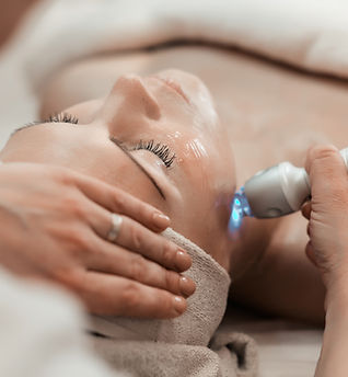 Laser-Gesichtsbehandlung