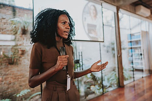 Woman Giving Presentation