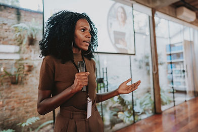 Woman Giving Presentation