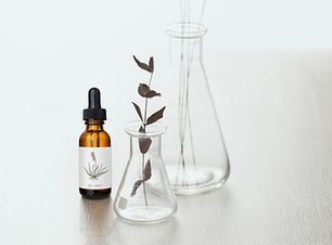 Amber Bottle Display