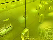 Digital art exhibit