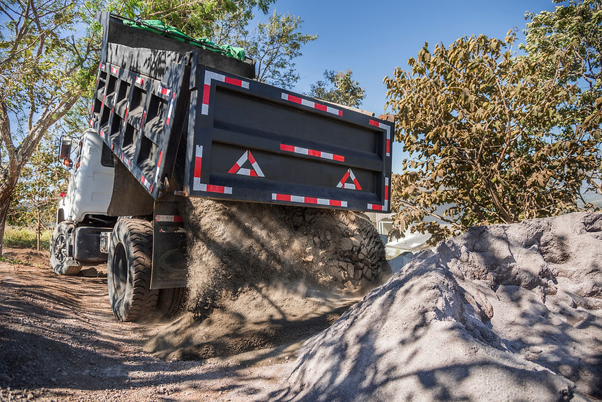 Dump Truck Unloading