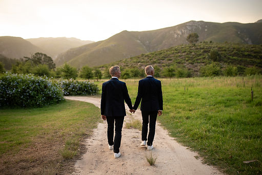 Couple Walking Outdoors
