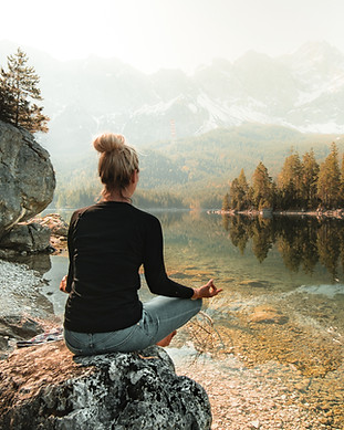 Meditation in Natur