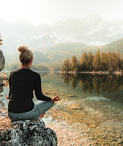 Meditation in Natur