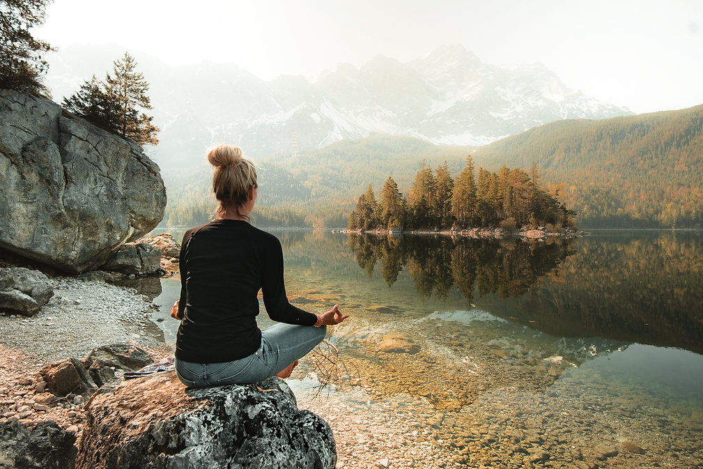 Meditation in Natur