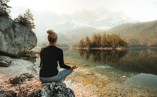 Meditating in Nature