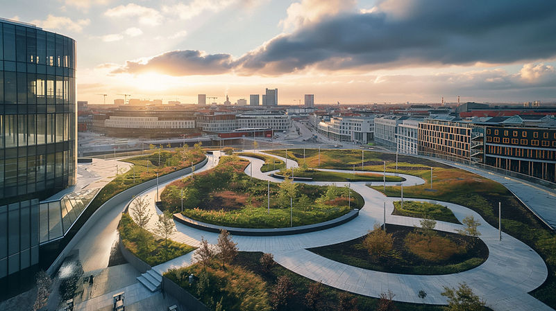 Modern Urban Park