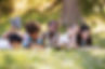 Kids Reading Outdoor