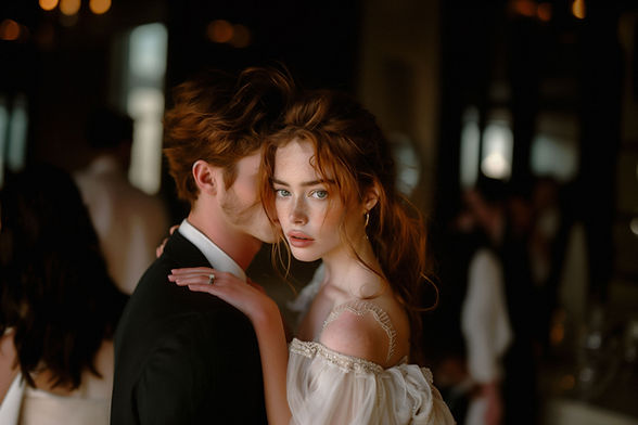 Moment romantique du mariage