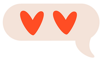 Émoji cœur Discours
