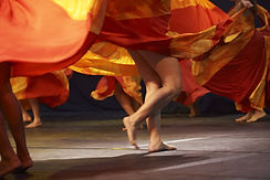 Apresentação de dança