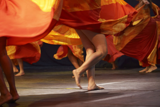 Apresentação de dança