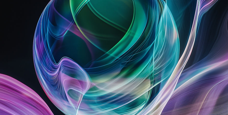 Abstract Colorful Sphere