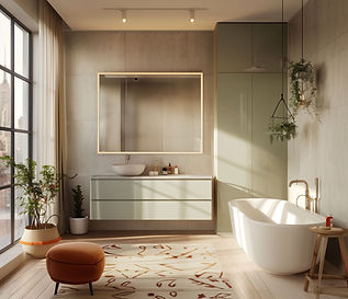 Modern Banyo İç Mekanı