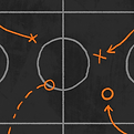 Diagramme de stratégie de jeu sportif
