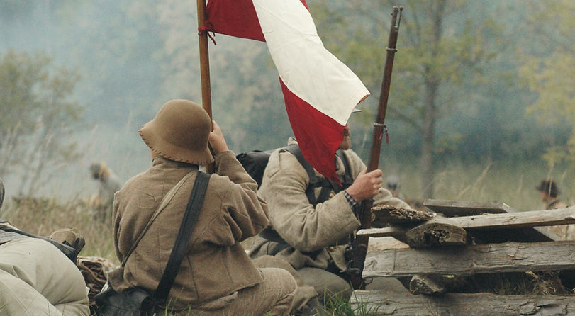 Historical Reenactment Scene