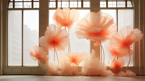 Giant Paper Flowers
