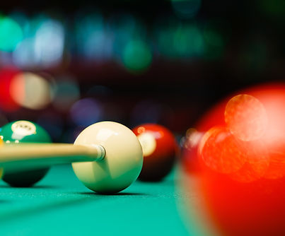 Pool Table Close-Up