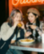 Friends Eating Together