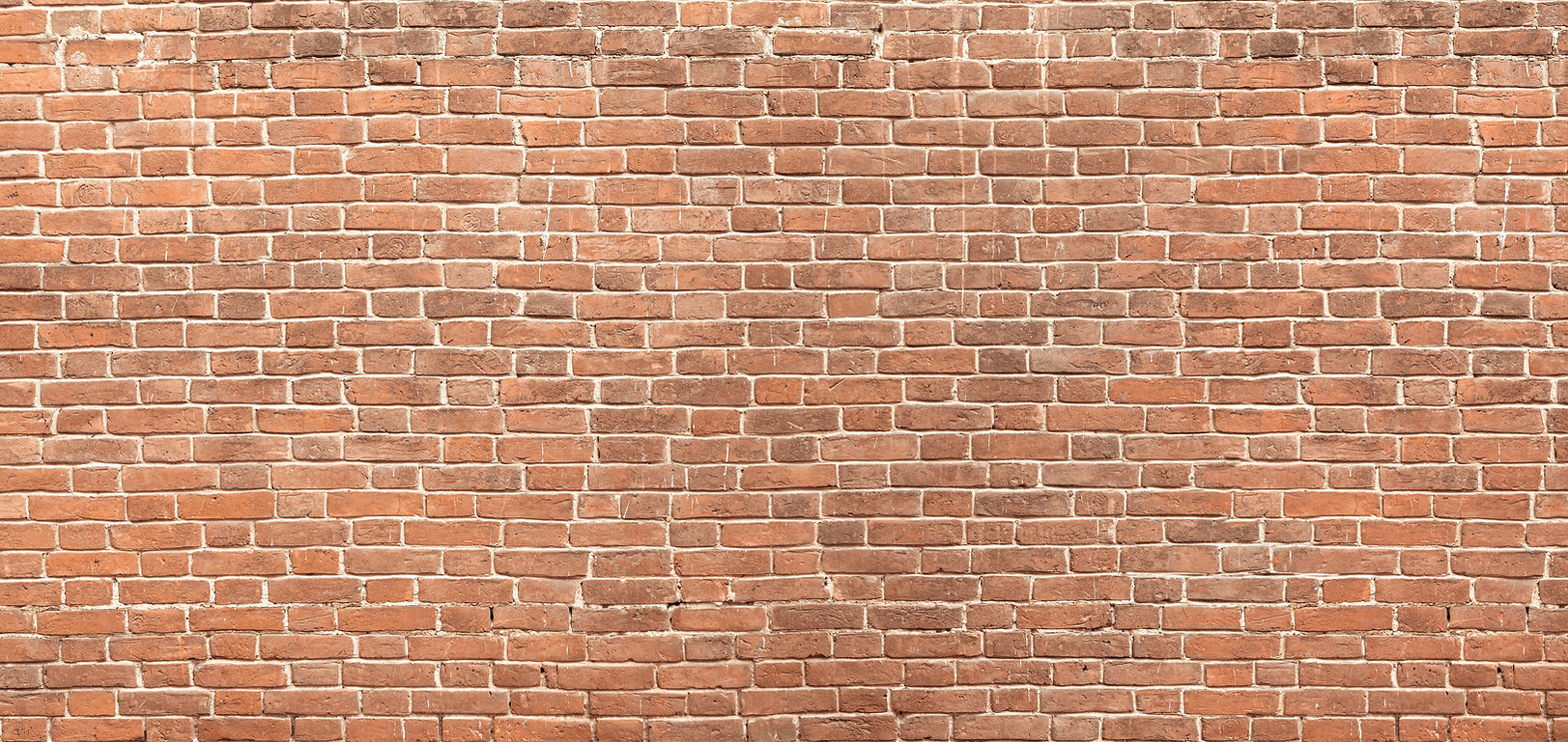 Mur de briques rouges
