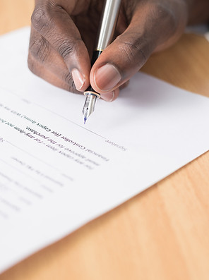 Assinatura do Contrato