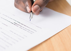 Signing a Document