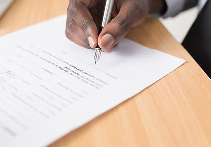 Notary Signing Document