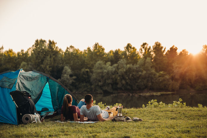 Camping at Donkleywood Farm, Kielder Country Sport