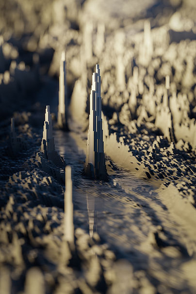 Abstrakte Makrowelt