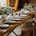 Eleganter gedeckter Tisch