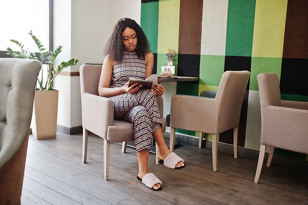 Woman Reading a Book