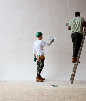 Construction Workers Painting
