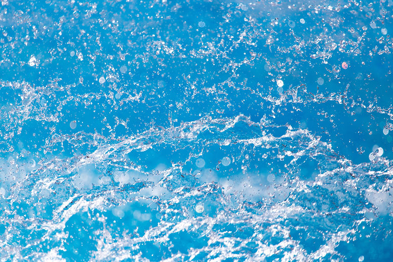 Spritzer Wasser