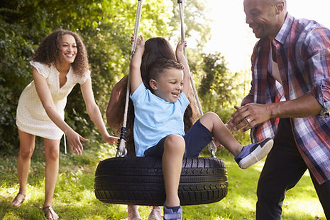 Family in the Park