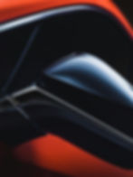 Car Side Mirror Closeup