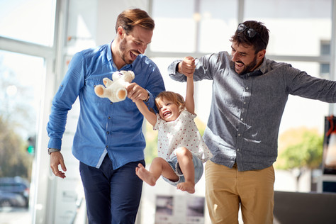 Gay Couple with Child