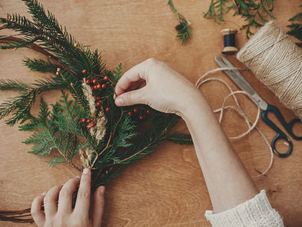 Christmas florals