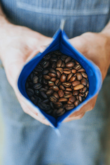 Färskt rostat kaffe