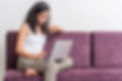 Woman Using Laptop