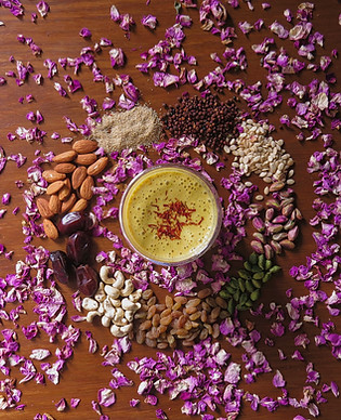 Arreglo de leche dorada