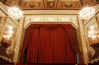 In the theater