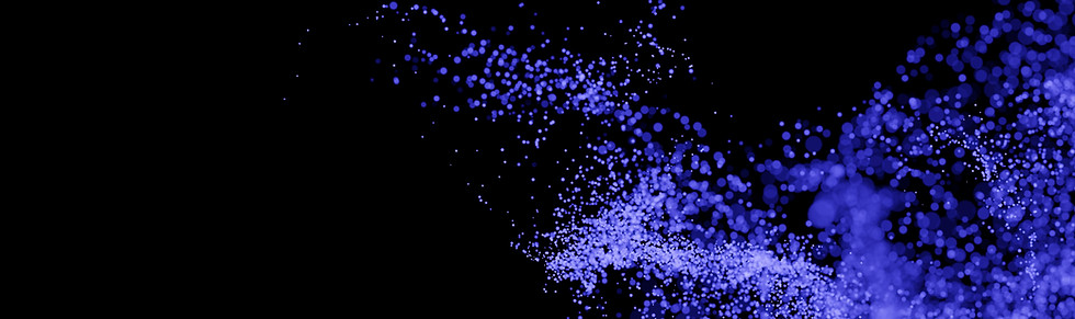 Purple Particle Explosion