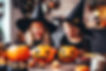 Preparing for Halloween Party