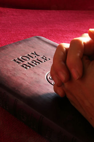Holy Bible and Prayer