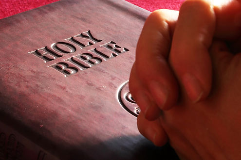 Prayer With Bible