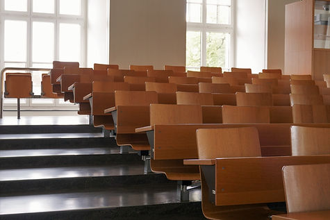 Lecture hall seats