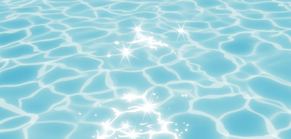 輝く水面